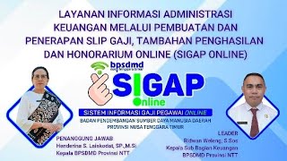 SIGAP  Sistem Informasi Gaji Pegawai Online [upl. by Sacci638]