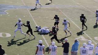 Marblehead JV Football Marblehead 20 vs Peabody 0 [upl. by Ttihw687]