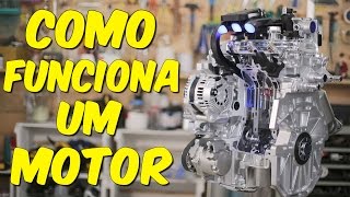 Entenda de vez COMO FUNCIONA O MOTOR DO CARRO [upl. by Ycart775]