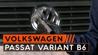 Comment remplacer un rotule de direction sur une VW PASSAT VARIANT B6 3C TUTORIEL AUTODOC [upl. by Dib]