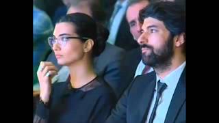 Engin Akyurek Ve Tuba Buyukustun  Export Stars 2014 [upl. by Lishe]