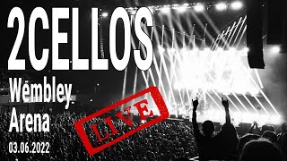 2CELLOS Live Wembley Arena London 3rd June 2022 livemusic [upl. by Atinra]