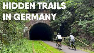 Germanys Best Hidden Bike Paths Tunnels amp Railways Ride 4K [upl. by Thetisa]