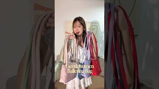 Unbox กระเป๋า Gentlewomen คอลใหม่รุ่น Ballerina Bag จึ้งมากทั้ง5สี gentlewoman unboxing [upl. by Anekahs248]