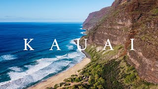 Kauai 4K Breathtaking Relaxing Beaches [upl. by Kennedy]