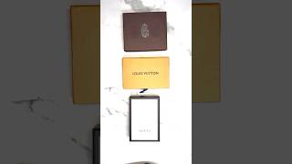 Luxury Showdown Louis Vuitton vs Goyard vs Gucci Card Holder Wallets  unboxing asmrsounds [upl. by Hasila392]