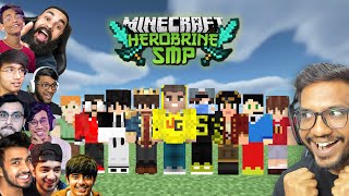 Herobrine SMP First Day Of All Members In Minecraft SMP [upl. by Aidin]