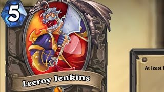 The Story of Leeroy Jenkins Hearthstone Lore [upl. by Whitebook749]