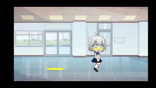 Gacha omorashi 7 Aoi pees on the school everywhere created by gachapee1234 [upl. by Ihsakat]