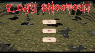 Z DAY SHOOTOUT Part 1 City Underground Lets Play Walkthrough Gameplay [upl. by Attiuqahs]