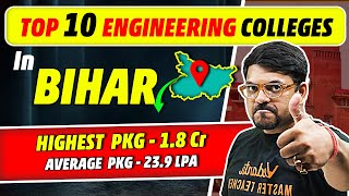 Top 10 Engineering Colleges in Bihar  Complete Details  Admissions  Placements VedantuMath [upl. by Rubliw]