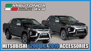 Misutonida 4x4 Mitsubishi L200 2019 accessories [upl. by Elwin]