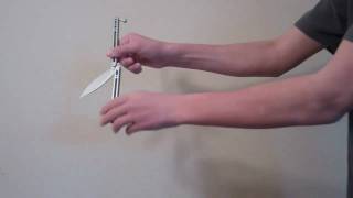 Balisong Tutorial Y2K Rollover Beginner [upl. by Chatterjee]