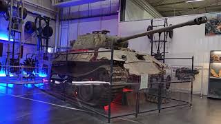 Old army tanks in the Technik Museum Sinsheim Germany [upl. by Eidoc]