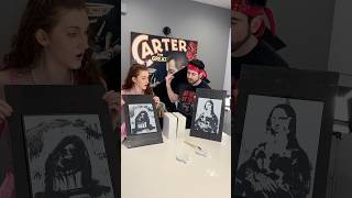 Mona Lisa Challenge ​⁠EmilyFitzGeraldYT  magic Magician Challenge Prank ￼ [upl. by Schwejda]