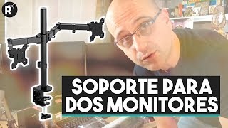 🖥 Soporte para dos monitores  ¡SÚPER COMPRITA  La red de Mario [upl. by Auhesoj267]