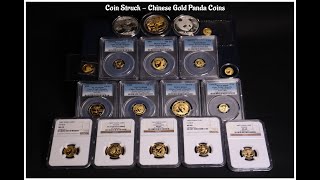 Coin Struck  Chinese Gold Panda Coins [upl. by Redman]