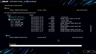 ASUS PRIME H310MD R20 How to update BIOS via USB thumb drive [upl. by Yorker252]