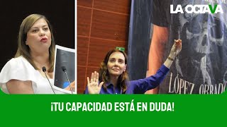 MORENISTA RETA a LILLY TÉLLEZ a ELEVAR el NIVEL de DEBATE [upl. by Avla]