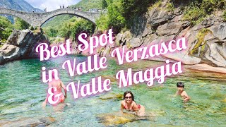 BEST SPOT in Valle Verzasca amp Valle Maggia  Switzerland [upl. by Erot]