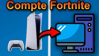 Transférer un compte Fortnite PS5 vers PC 2024 rapide et facile [upl. by Ellehcsor]