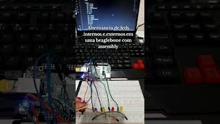 Programando Beaglebone black com assembly via tftp assembly beaglebone linux programming [upl. by Reyem]