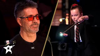 Young Wizard WOWS Everybody at Britains Got Talent [upl. by Ivers]