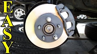 How to Replace Front Brakes Pads and Rotors [upl. by Keese996]