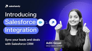 Introducing Salesforce Native Integration inside Saleshandy [upl. by Faunia720]