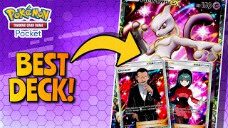 Mewtwo is the Cheapest and Best EX Deck  Pokémon TCG Pocket [upl. by Silvestro118]