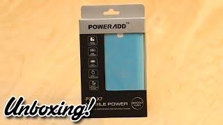 Portable Power Bank  Battery Charger  EnergyQC Poweradd Pilot X7 20000mAh  Review [upl. by Grayce711]