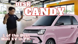 CANDY MINI EV Review  1Peso  Km  The Fashionable EV Car now in the Ph market  DFSK  EV Supreme [upl. by Phail964]