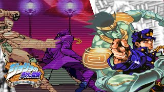 Jojos Bizarre Adventure HFTF  Jotaro Kujoh Arcade1998 [upl. by Sihtnyc]