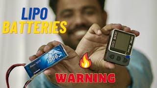 Lipo Batteries and Chargers All you need to knowIn Hindi  RC basics Episode 1 [upl. by Booma]