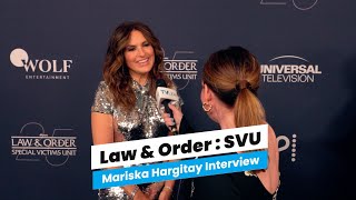 Law amp Order SVU Season 25  Mariska Hargitay on Benson and Stabler [upl. by Elonore]