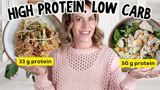 10 Minute High Protein Keto Meals for WEIGHT LOSS [upl. by Ardyaf623]