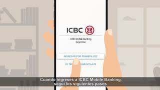 ICBC Mobile Banking  Obtención o desbloqueo de clave para canales digitales en cajeros [upl. by Illek956]