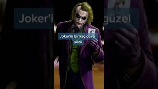 jokerin bazı güzel sözleri🍰 [upl. by Aiza798]