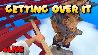 🔴Getting Over It VR  LIVE [upl. by Larentia166]