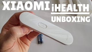 Xiaomi Mi Home iHealth Thermometer  Unboxing [upl. by Ayama]