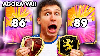 AGORA VAI REFORÇAMOS NOSSO TIME COM 2 HEROES ABSURDOSSS 🔥🔥 EA FC 25 ULTIMATE TEAM [upl. by Haissi]