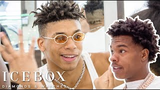 NLE Choppa Runs Into Lil Baby While Shopping For Jewelry [upl. by Giarc]