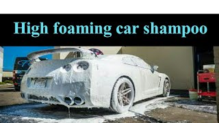 How to make Snow Foam Car Wash liquid  Home cleaning products [upl. by Avin]