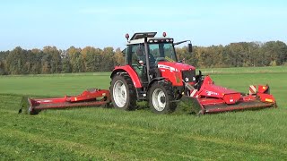 Mowing autumn silage [upl. by Nasaj394]