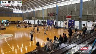 NSG basketball C div girls team swiss vs raffles 19072024 [upl. by Elka]