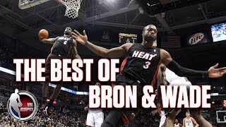 The best of LeBron James and Dwyane Wade with the Heat  NBA Highlights [upl. by Gussman]