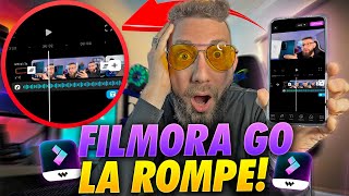 ✅ Filmora Go tiene de todo Editar VIDEOS con TU CELULAR  Guía completa [upl. by Miguela734]