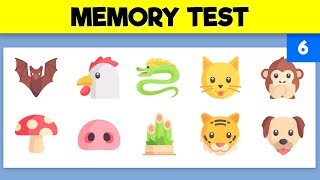 VISUAL MEMORY TEST  Train your visual memory  Video 6 [upl. by Eiramassenav679]