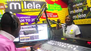 Alex Mwakideu and Jalango first time on Milele FM [upl. by Hazlip]