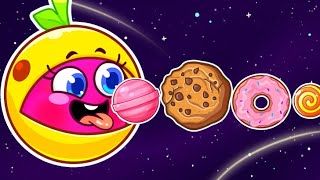 Om Nom Nom Song 🍪🍭🍩Funny Kids Cartoons And Nursery Rhymes [upl. by Dedrick]